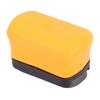 Denibbing File Yellow Double Sided Paint File Magnetic Attachment Small Paint Run Removal Tool for Repair