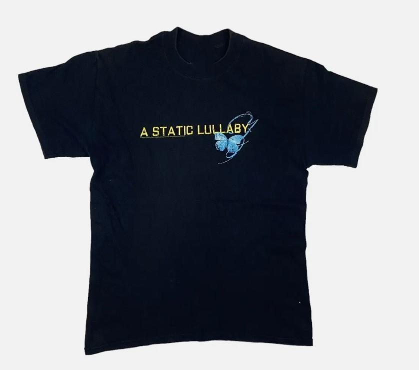 A Static Lullaby Tour 2003 Gift For Fan FULL SIZE S-5XL T-shirt Unisex T-Shirt S