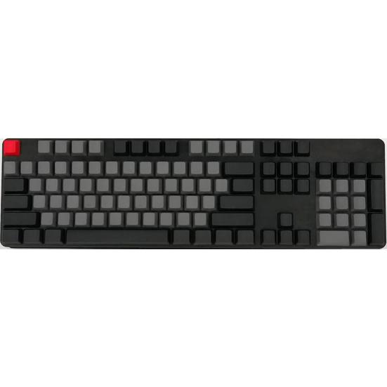 108 ks PBT neprůhledných krytek kláves Náhradní bez písmen pro mechanickou klávesnici