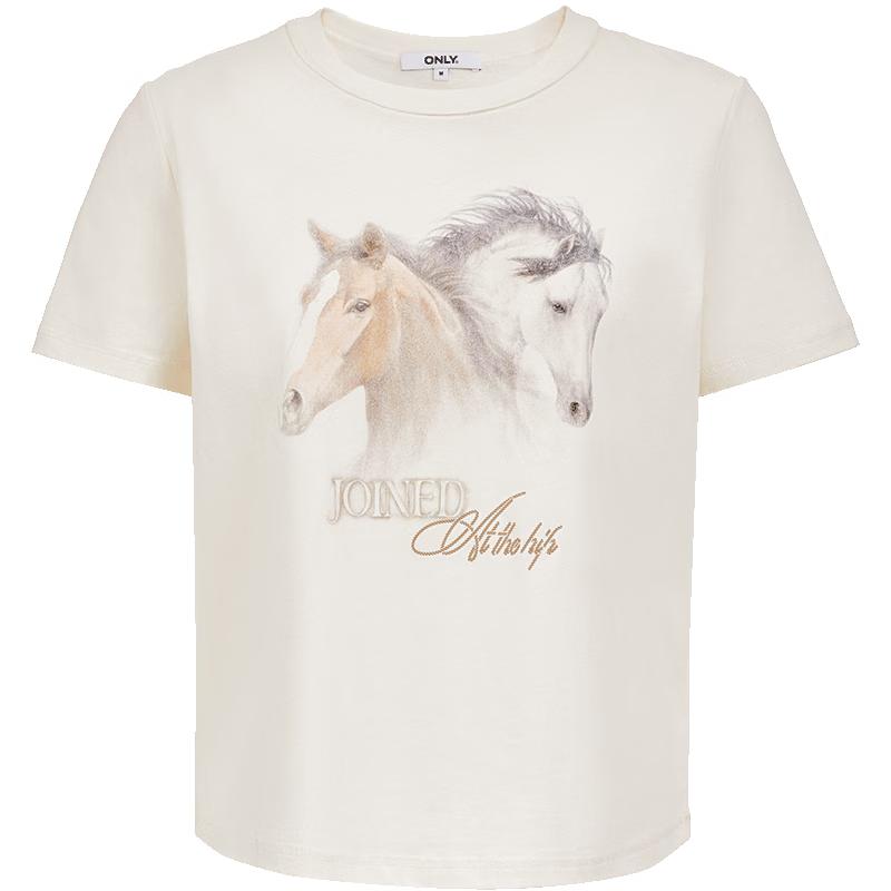 ONLY Women s American Retro Print T-Shirt L