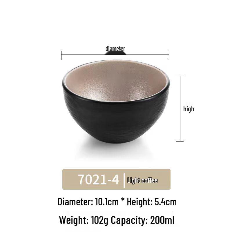 Melamine Japanese Conical Hat Bowl - Large Plastic Soup, Rice, and Noodle Bowl