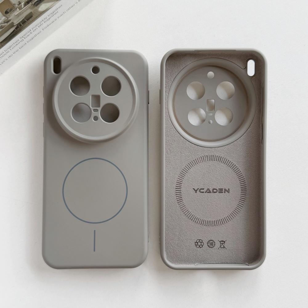 

Silicone For Magsafe Phone Case For VIVO X300 X200 IQOO 15 13 Pro Mini Wireless Charge Soft Bumper Matte Magnetic Cover vivo X300