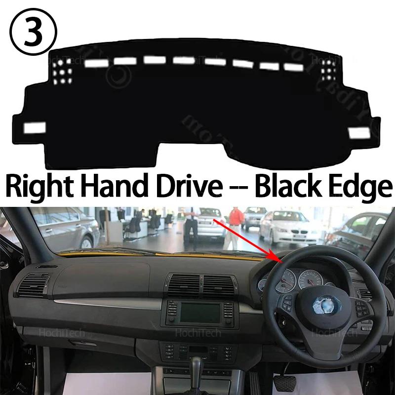 For BMW X5 E53 1999 2000-2006 Car Dashboard Cover Avoid Light Pad Sun Shade Anti-UV Carpets Non-Slip Case Mat 2001 2002 2003
