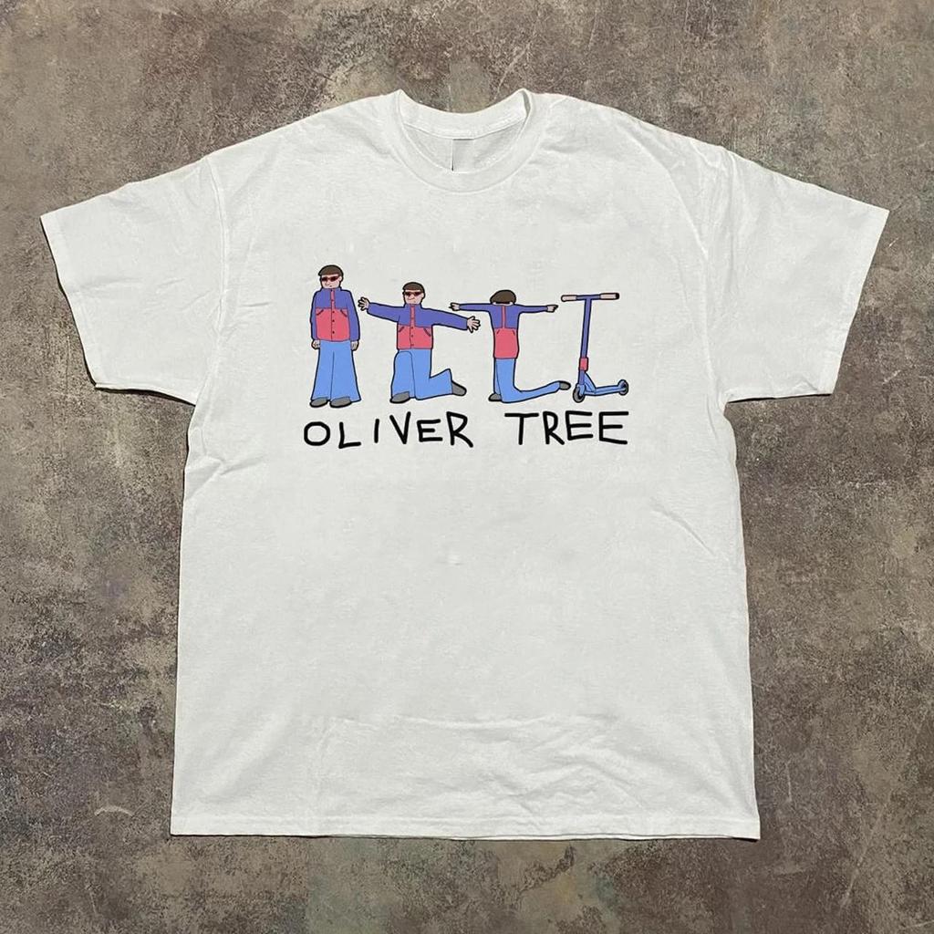 NEW! Oliver Tree White Cotton Shirt Full Size S-5XL TH788