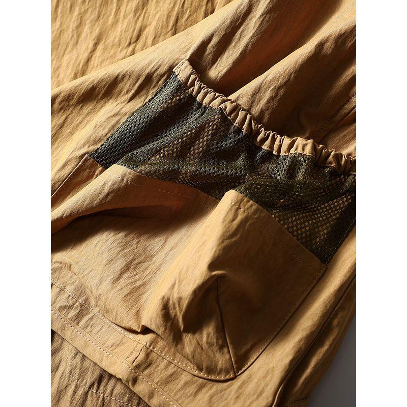 Japanese-Style Retro Mountain Functional Multi-Pocket Fashion Brand Workwear Vest Man 2024 New Arrival Vest Export Men's Vest