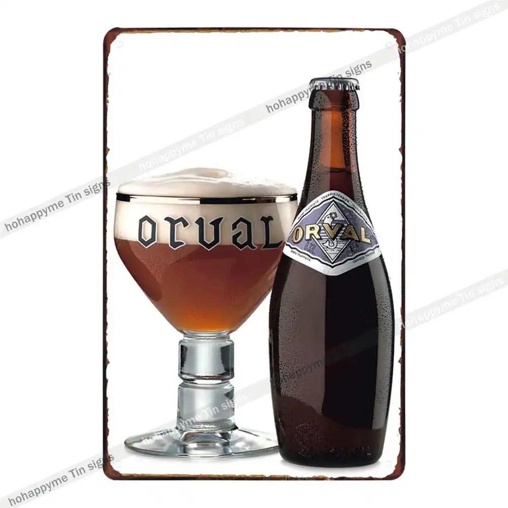 Home Decor Metal Plates Signs Belgium Beer Tin Painting Decoration Bar Club Cafe Man Cave Poster Vintage Wall Art Plaque 20x30cm