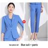 Autumn 2025 Women's Two-Piece Suit: Seven-Sleeve Blazer & Skirt or Dress Set