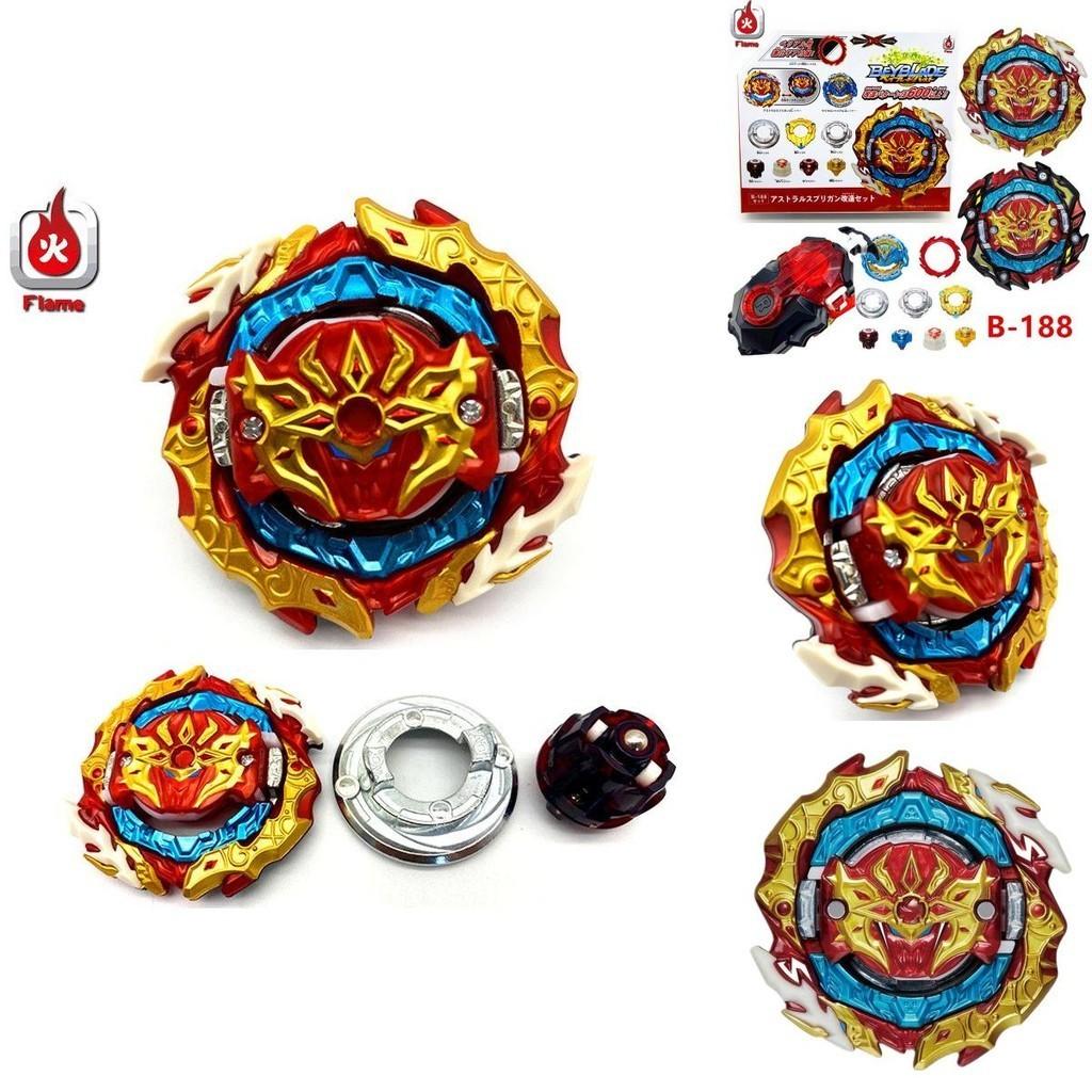 Beyblade Burst B-188 Astral Spriggan Cyclone Belial Esclusivo Lanciatore Spark Ruler Per Battaglie ad Alta Energia