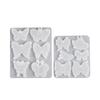 WTEMPO 1set DIY Resin Butterfly Pattern Design Pendant Mold Keychain Silicone Mold Wardrobe Aroma Diffuser & Tag & Earrings Crafts Making Mold