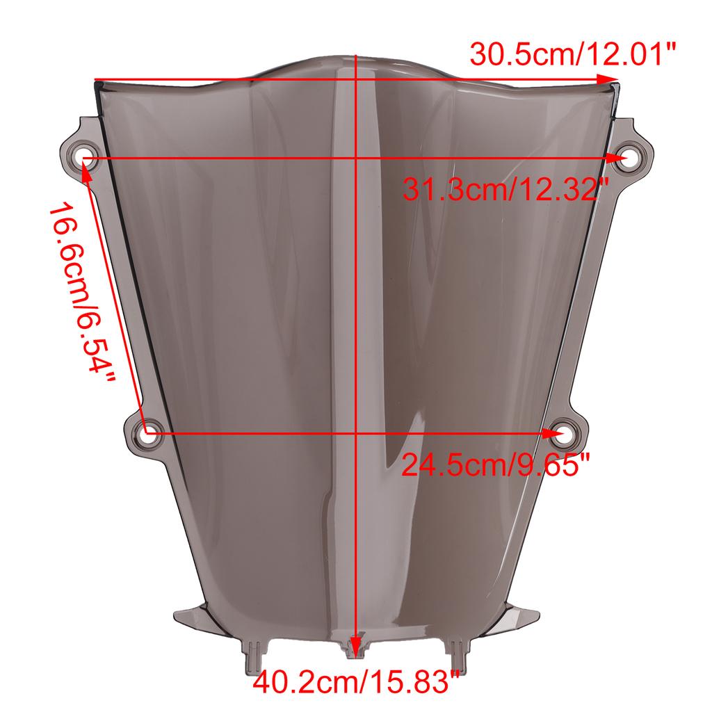 Windshield WindScreen Fit for YAMAHA YZF R9 2025 Smoke