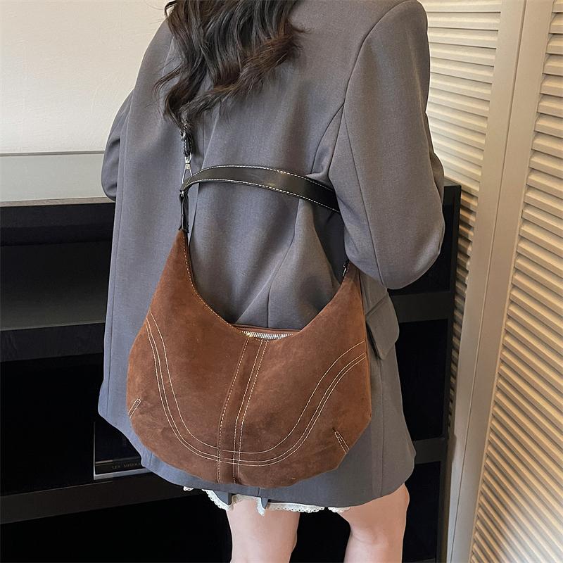 Hobo Bag for Women with Adjustable Shoulder Strap Vintage Style Crossbody Handbag Fashi Tote Bag