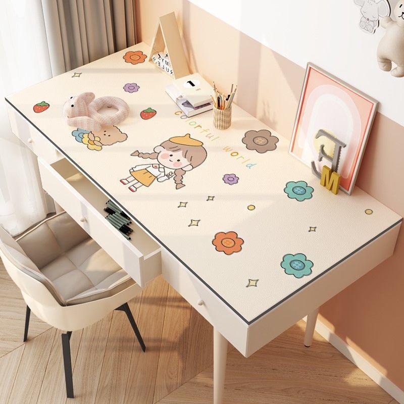 Table Mat Anti Slip High Value  A Touch of Clean Cartoon Cute Girl Hearted Children's Study Table Mat