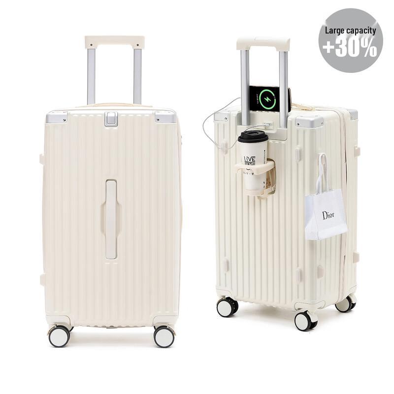 TOUO Large Capacity ABS&PC Hardside Luggage 26 inch