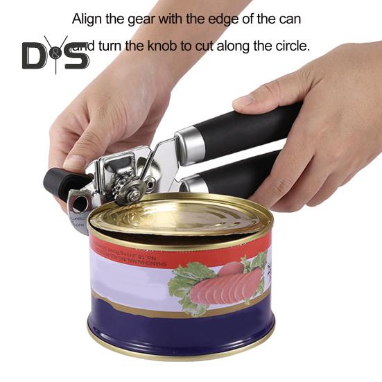 Ouvre Bocal Manuel, Ouvre Boite De Bocaux, Ouvreur De Bocal Pratique En Acier Inoxydable, Ouvre-bocal Pivotant Avec Socle Pour Cuisine Maison Les Personnes Souffrant D'arthrite Faible, Agées