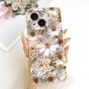 Daisy Bow Pattern Butterfly Flower Cherry Back Cover For iPhone 14 Pro Max Phone Case Soft Silicone Casing On iPhone14 14Plus