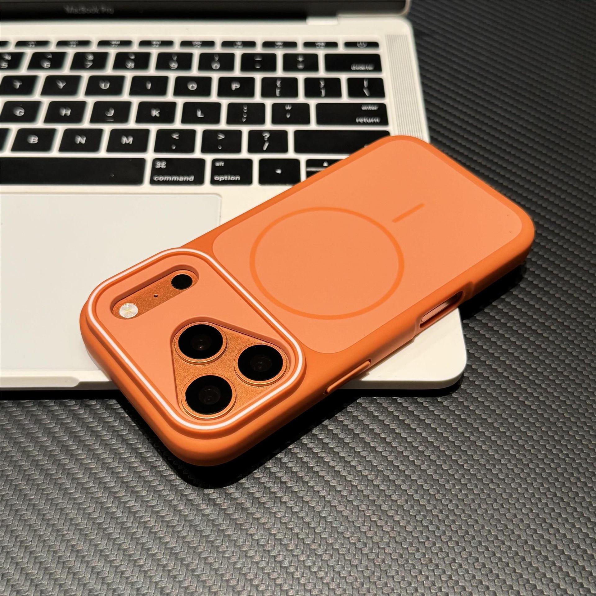 

Phantom Magnetic Color-Blocking Case for iPhone 17 Pro Max - Smooth, Full Coverage iPhone 16 PRO