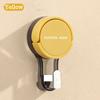 1/3PCS Suction Cup Hooks No Punching Wall Hooks for Bathroom Kitchen Bedroom Reusable Towel Clothes Hanger Hook Home Organizer