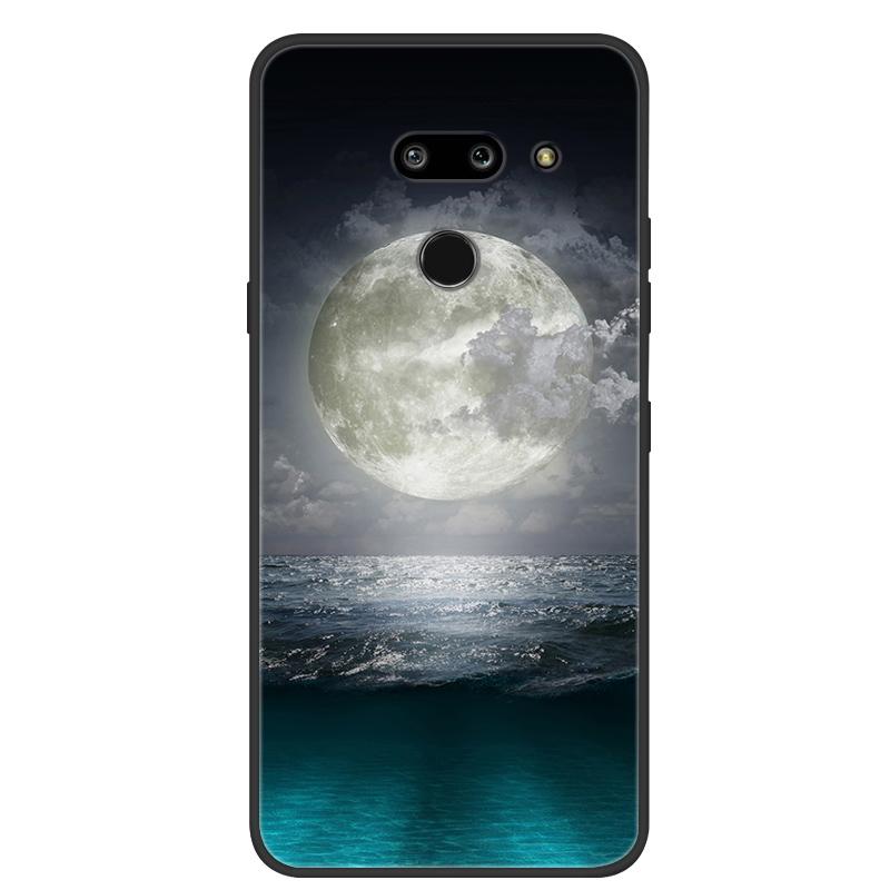 Para LG G8 ThinQ Funda Suave Silicona TPU Funda para Teléfono para LG G8 ThinQ Cubierta Trasera G8thinQ G 8 Protectora Bumper Fundas Shells