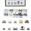 Prevent Oil Anti-pollution Car Parts Button Switch Car Remote Touch Microswitch Control Push Button Switch Brand New