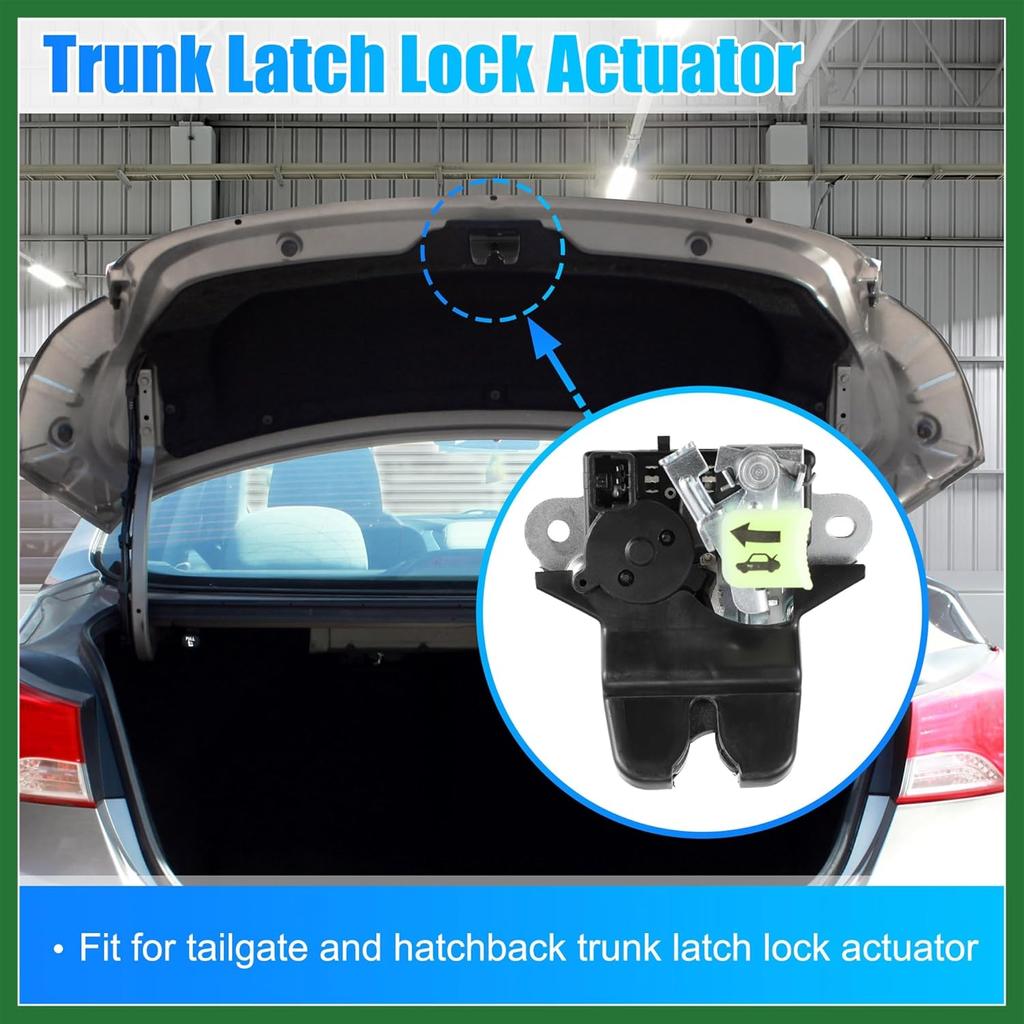 Motoforti Trunk Latch Lock Actuator 81230-C1500 for Hyundai Sonata 2018-2019 Sedan Tailgate Door Latch Lock Actuator Motor Rear Trunk Lid Lock Latch