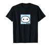Baymax Square Motif Face Katakana T-Shirt