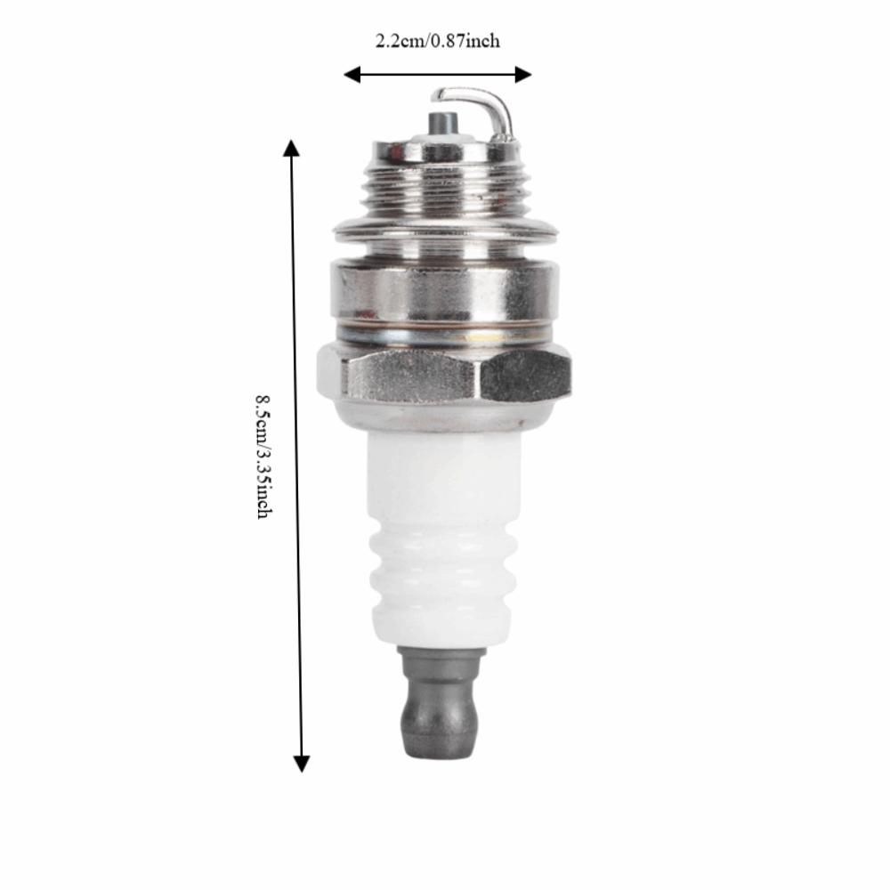 5PCS White Spark Plugs for BM6A BPMR7A RCJ6Y RCJ7Y WSR5F 33cc-49cc Trimmer Blower Trimmer