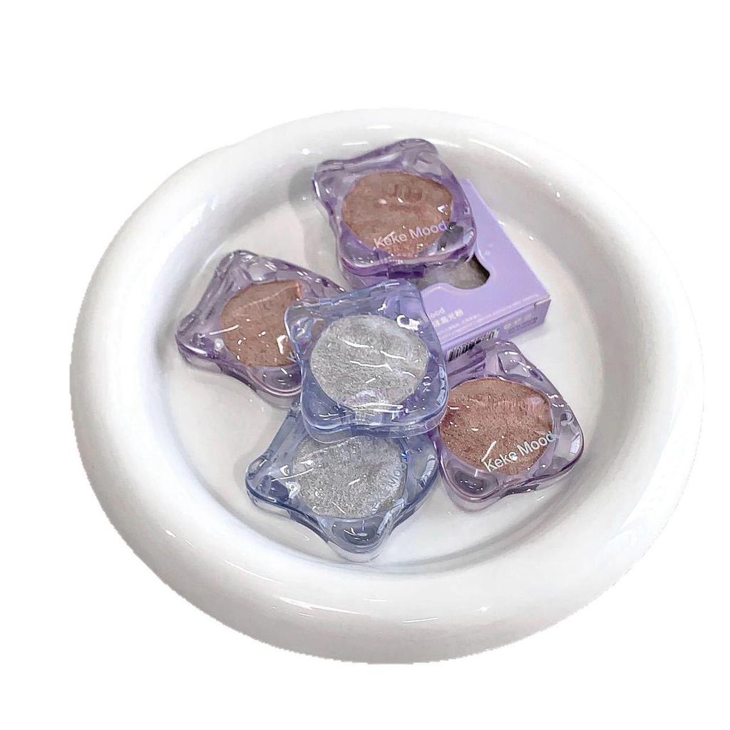 kekemood Luminous 3D Highlighter Powder: Brighten, Contour, and Enhance Complexion Naturally