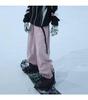 Unisex Waterproof Velvet Ski Pants for Winter Outdoor Sports - Trendy American Casual Joggers