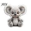 Animal Patterns Magnets Acrylic Refrigerator Magnet, Cow Sheep Koala Frog Seal Bulletin Board Fridge Magnetic Decoration for Lockers Whiteboards Metal