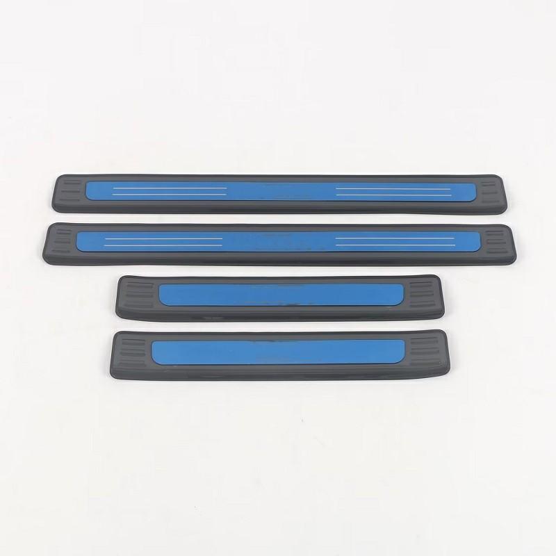 For Toyota Land Cruiser 300 LC300 2022 2023 Accessories Stainless Steel External Door Sill Scuff Plate Pedal Anti-scratch