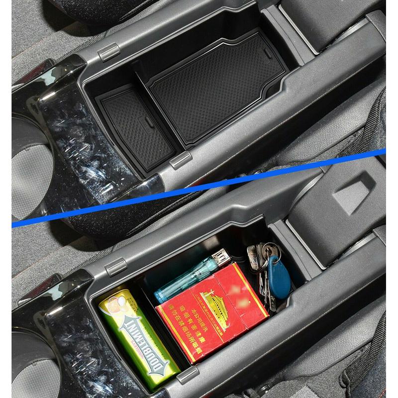 Car Organizer Box for Peugeot 208 2008 II MK2    Central Armrest Storage Container Holder Tray Interior Accessories