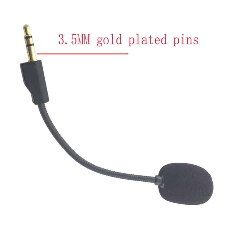 Accurate Replacement Microphone For Gaming Headsets General Compatibility Permanent Metal Construction