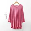 Women Plus Size V-Neck Tshirt Loose Casual Summer Top Modal Solid Color Tee Comfortable XL To 8XL T-Shirt