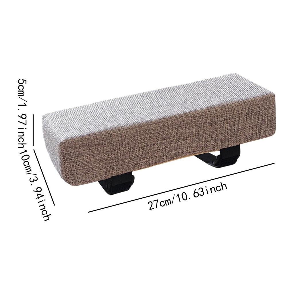 2 Pieces Chair Armrest Cushion, Sponge Arm Pad Arm Riser, Chair Armrest Pillow Elbow Support Pillow for Computer Gaming,