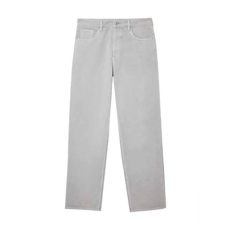 Jack & Jones Men's Heavyweight Pure Cotton Relaxed-Fit Jeans