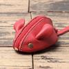 Portamonete Carino a Forma di Topo Borsa Retro per Conservazione Borsa Creativa con Cerniera per Chiavi Unisex