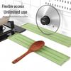 Non-Slip Silicone Kitchen Lid & Mat Organizer
