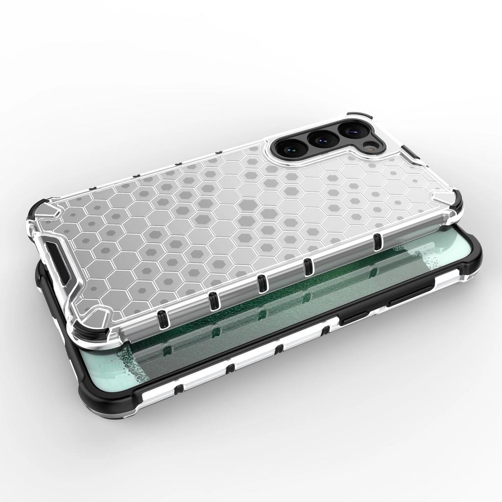 Honeycomb Etui Do Samsung Galaxy S23+ Pancerny Hybrydowy Pokrowiec Niebieskie