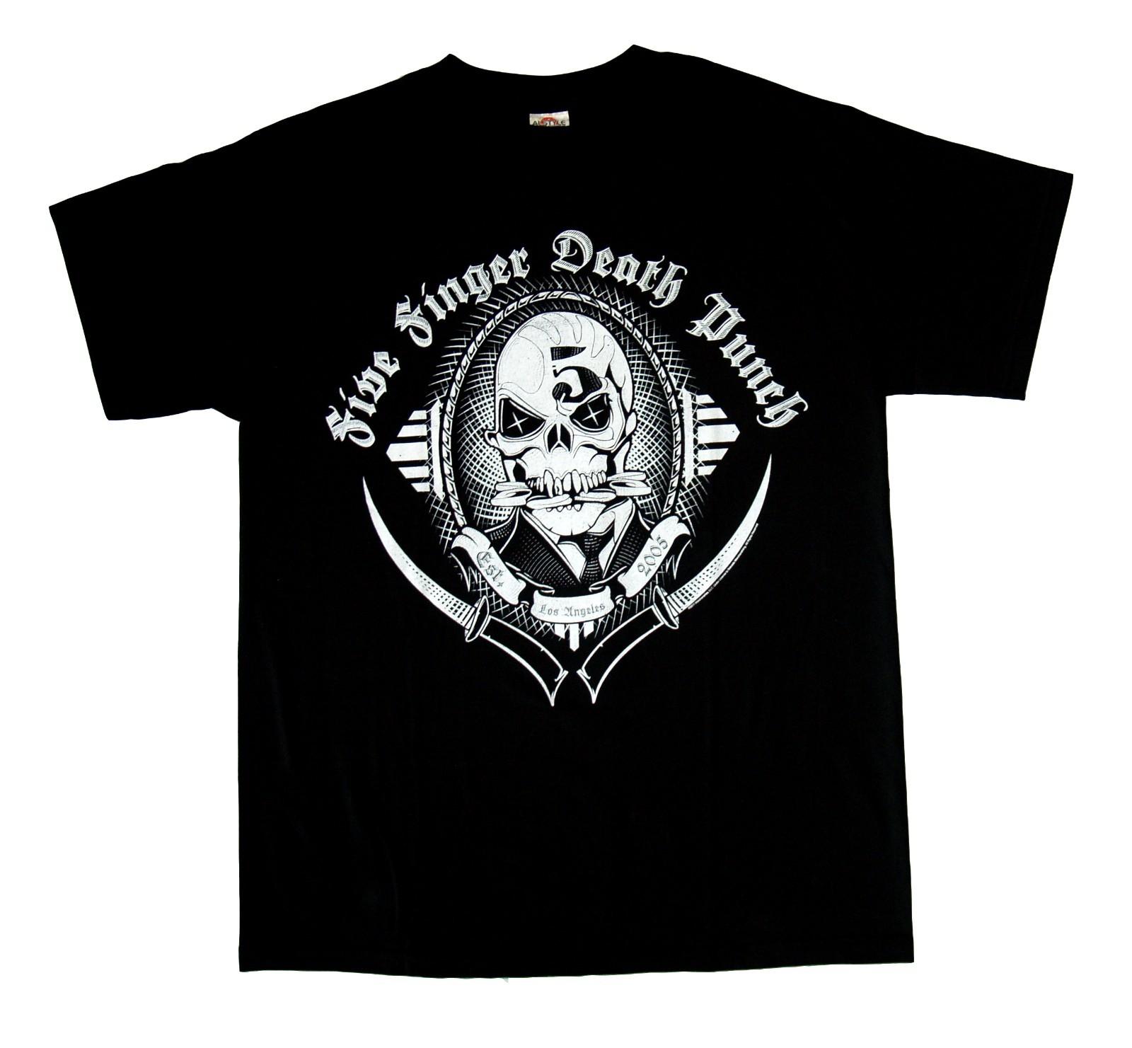 

FIVE FINGER DEATH PUNCH - Los Angeles - T Shirt Mens Womens Tees Top S,M,L,XL,2XL Brand New Official XL