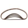 Set of Sanding Belts with Multiple Grits Totaling To 30 Pieces Size 10x330mm