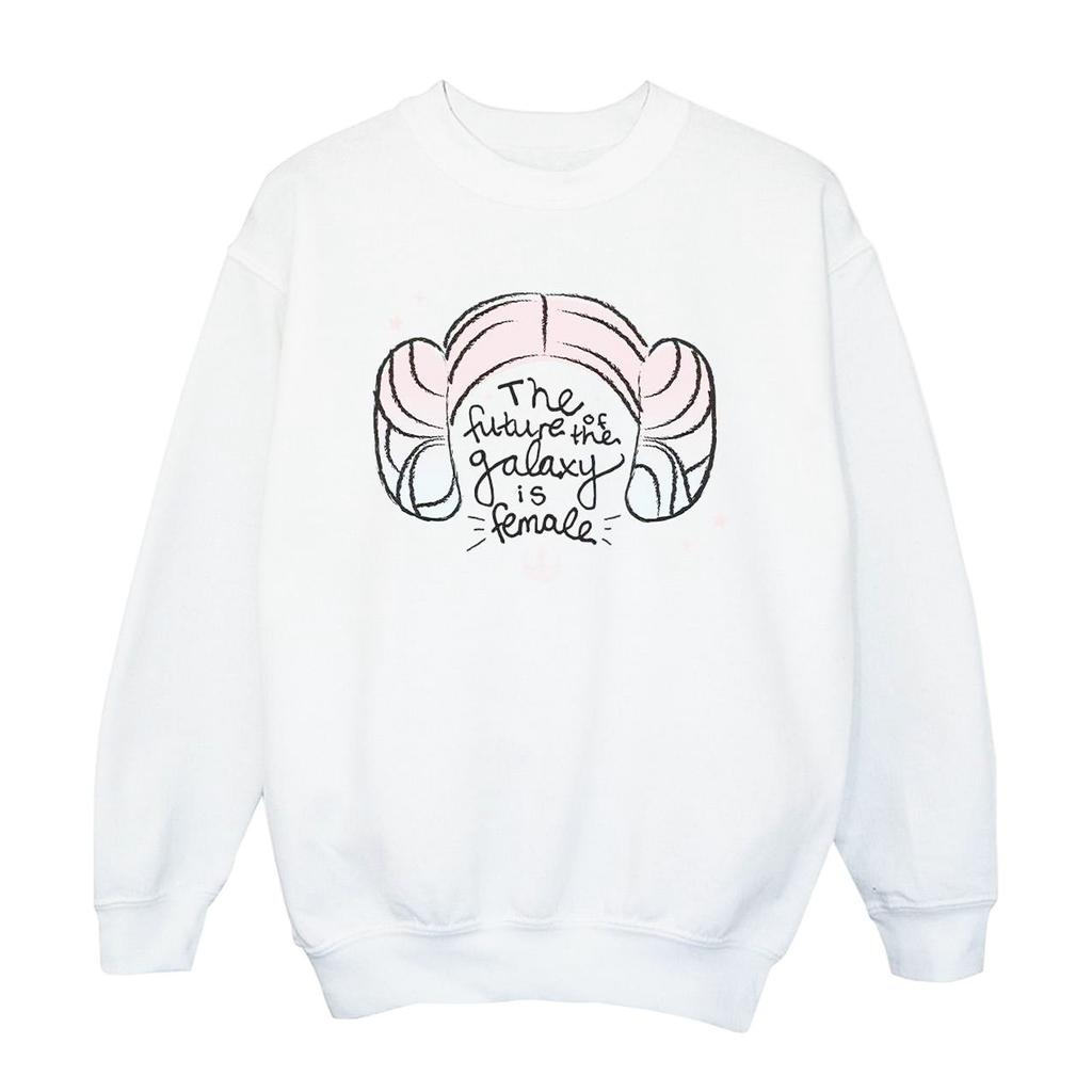 STAR WARS Girls Princess Leia Future Of The Galaxy Sweatshirt