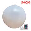 Outdoor LED Garden Ball 16 Colors LED Balloon Remote Control LED Glowing Inflatable Beach Balloon Party Holiday Decor