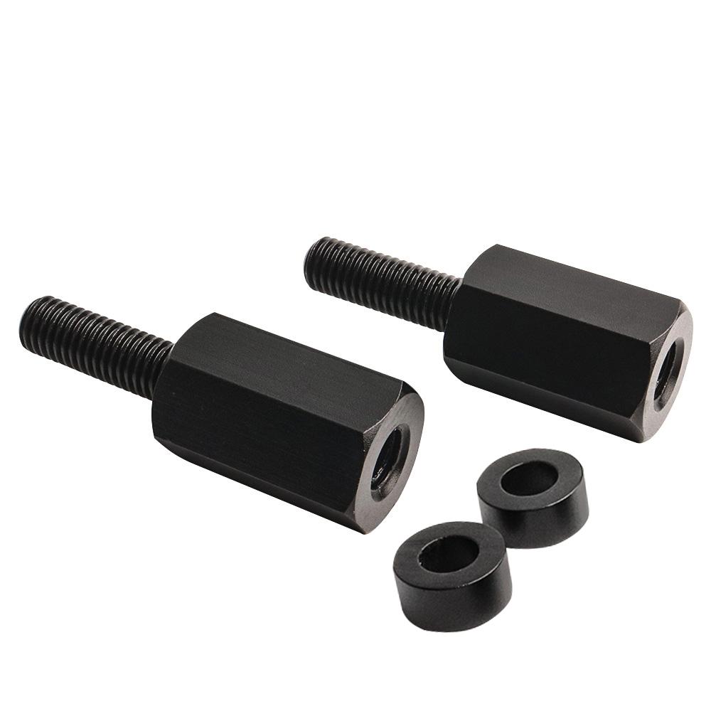 

UTV Seat Riser Kit for Canam Maverick X3 Seat Lift Up Riser Screws Black Aluminum Mount Brackets Styling Accessories for 1 Seat