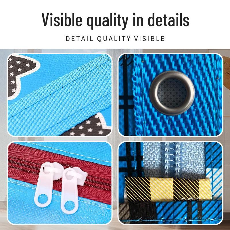 Large Capacity Non-Woven Duffel Bag for Moisture-Proof Storage of Quilts and Clothes