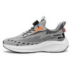 2024 New Rotating Buckle Flying Woven Mesh Casual Sports Running Men's Shoes Large Size Shoes Fashionable and Versatile Outdoor