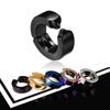 Women Men Stainless steel Circle Non-piercing Round Jewelry Ear Clip Hoop Earrings Ear Cuff