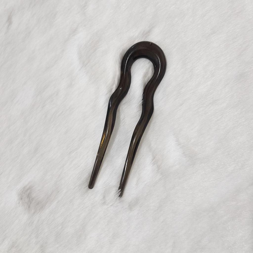 Elegante U-förmige Haarnadel: Moderne Interpretation des traditionellen chinesischen Brötchen-Kopfschmucks für Frauen