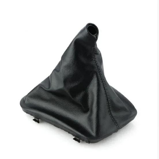 For BMW E30 E34 E36 E39 E46 E81 E82 E87 E88 E90 E91 E92 E93 E60 Car Leather Gear Shift Boot Cover Collars Gaitor with Frame