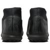 Nike Mercurial Superfly 10 Confortables Polyvalentes Pelouse Artificielle Absorption des Chocs Antidérapantes Chaussures de Football Unisexes Chaussures de Football Noir FQ8317-002