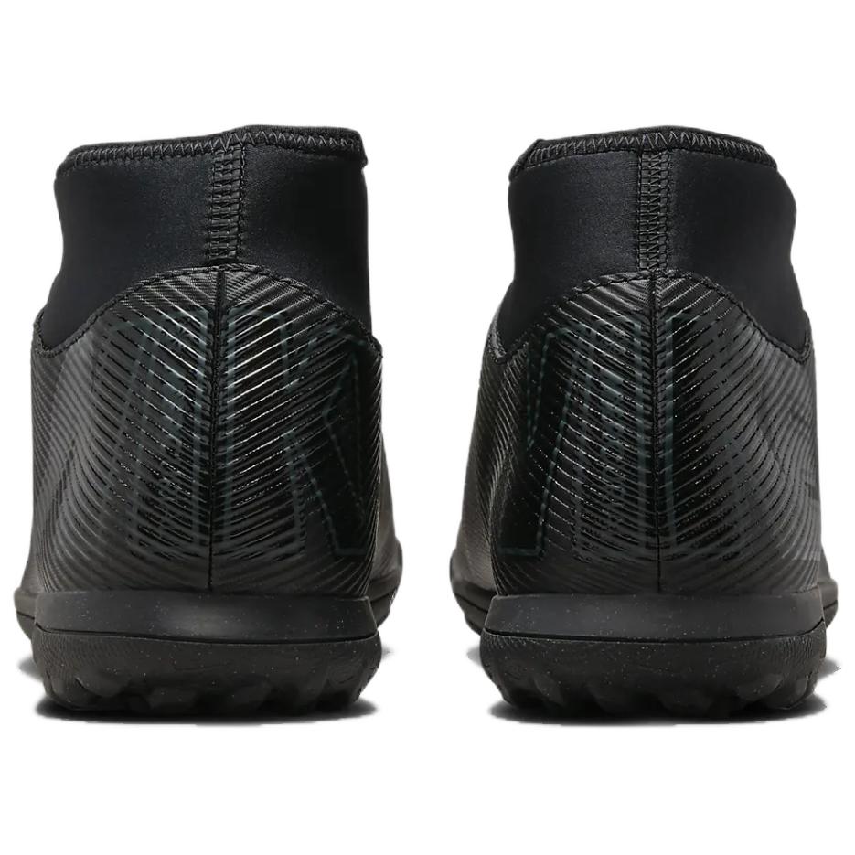 Nike Mercurial Superfly 10 Confortables Polyvalentes Pelouse Artificielle Absorption des Chocs Antidérapantes Chaussures de Football Unisexes Chaussures de Football Noir FQ8317-002